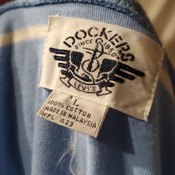 VTG Vintage Dockers Levi's Graphic Tee Shirt, Large, Retro - Picture 6 of 7